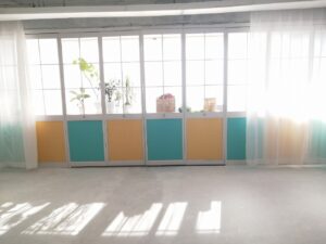ブルーとイエロー