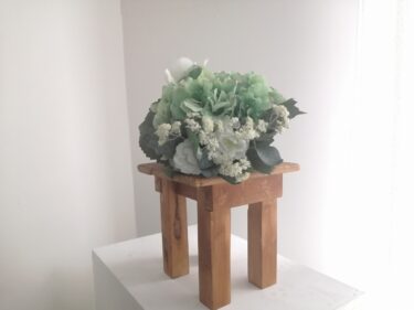 紫陽花のせてみた