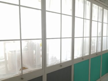 レースカーテン付き