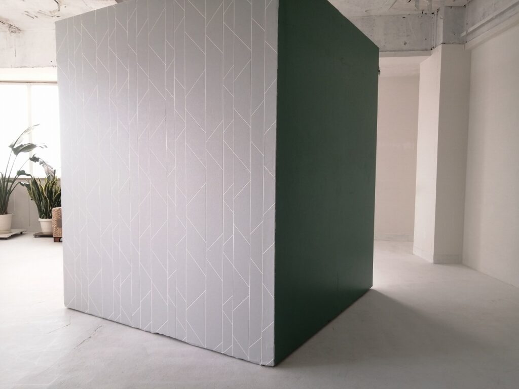 ストライプ-グリーン